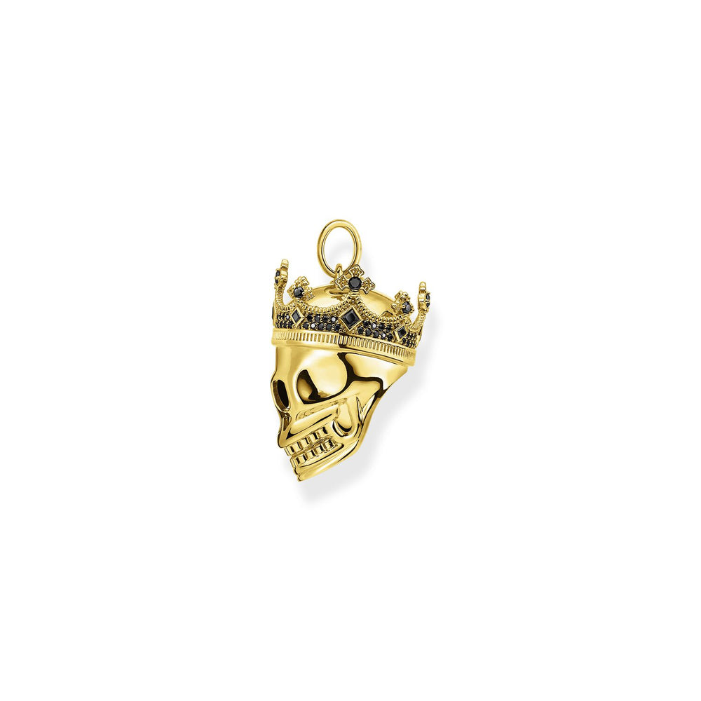 Thomas Sabo Pendant Skull Gold | The Jewellery Boutique