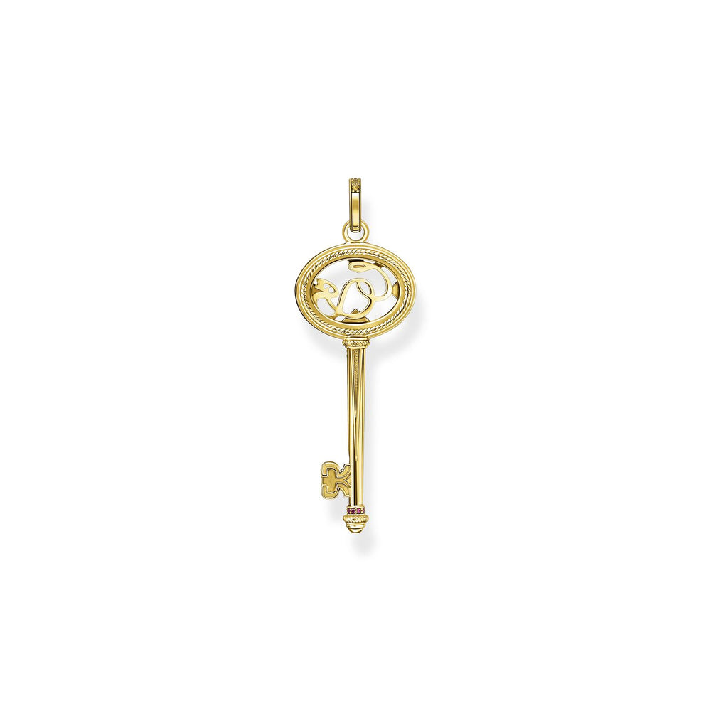 Thomas Sabo Pendant Key Gold | The Jewellery Boutique