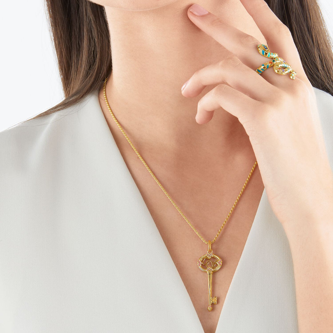 Thomas Sabo Pendant Key Gold | The Jewellery Boutique
