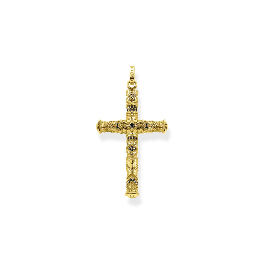 Thomas Sabo Pendant Cross Gold | The Jewellery Boutique
