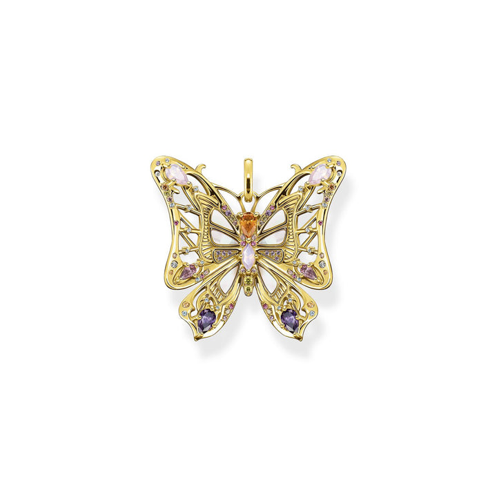Thomas Sabo Pendant Butterfly Gold | The Jewellery Boutique