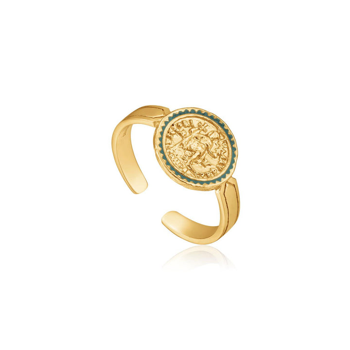 Ania Haie Emperor Adjustable Ring  - Gold