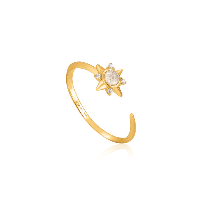 Ania Haie Midnight Star Adjustable Ring