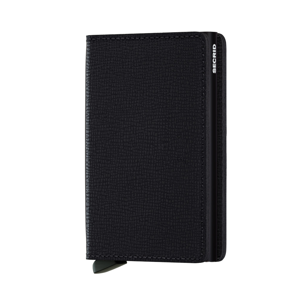 SECRID Slimwallet Crisple Black Leather RFID SC5489 - B & S Lyncris Jewellers