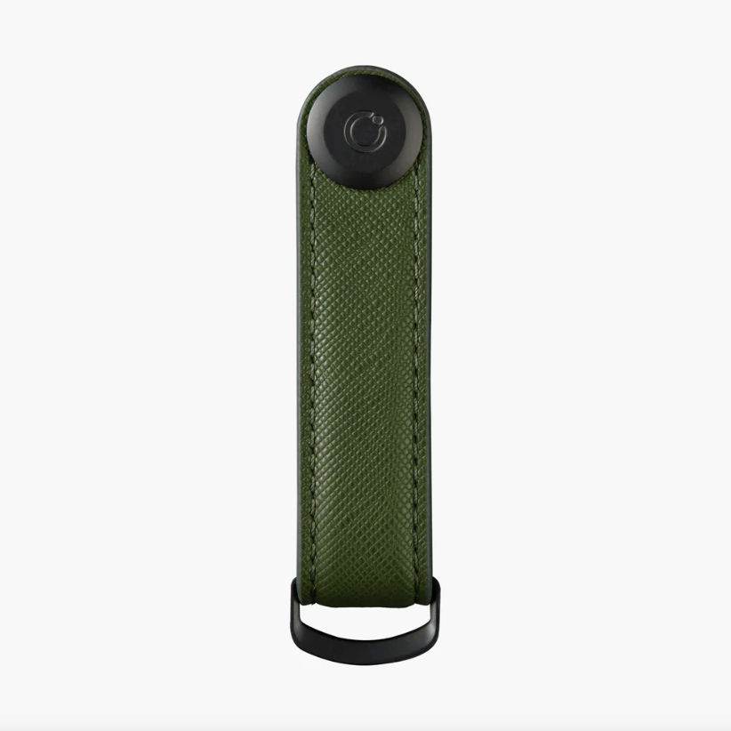 ORBITKEY Key Organiser Saffiano Olive