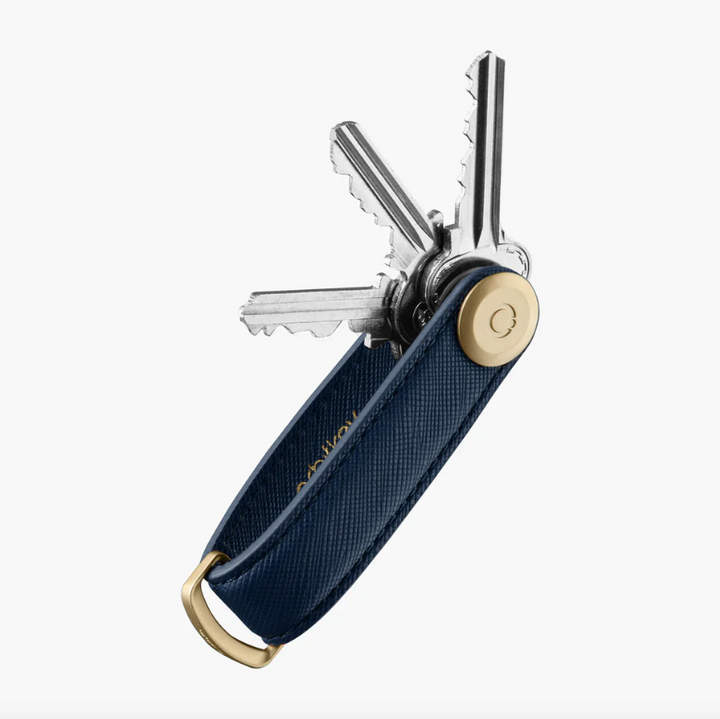 ORBITKEY Key Organiser Saffiano Oxford Navy