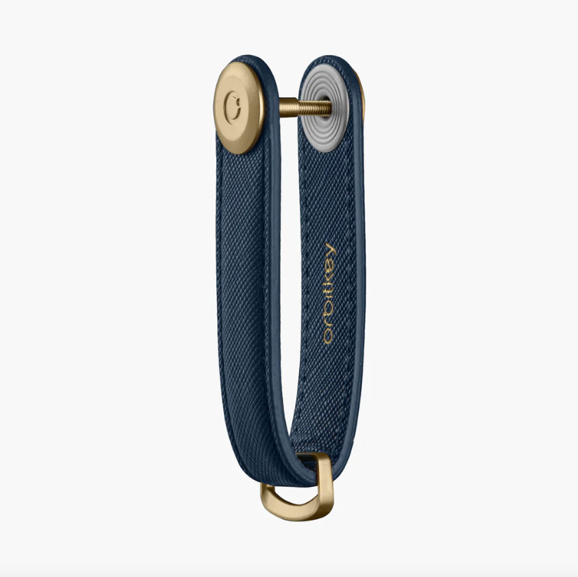 ORBITKEY Key Organiser Saffiano Oxford Navy