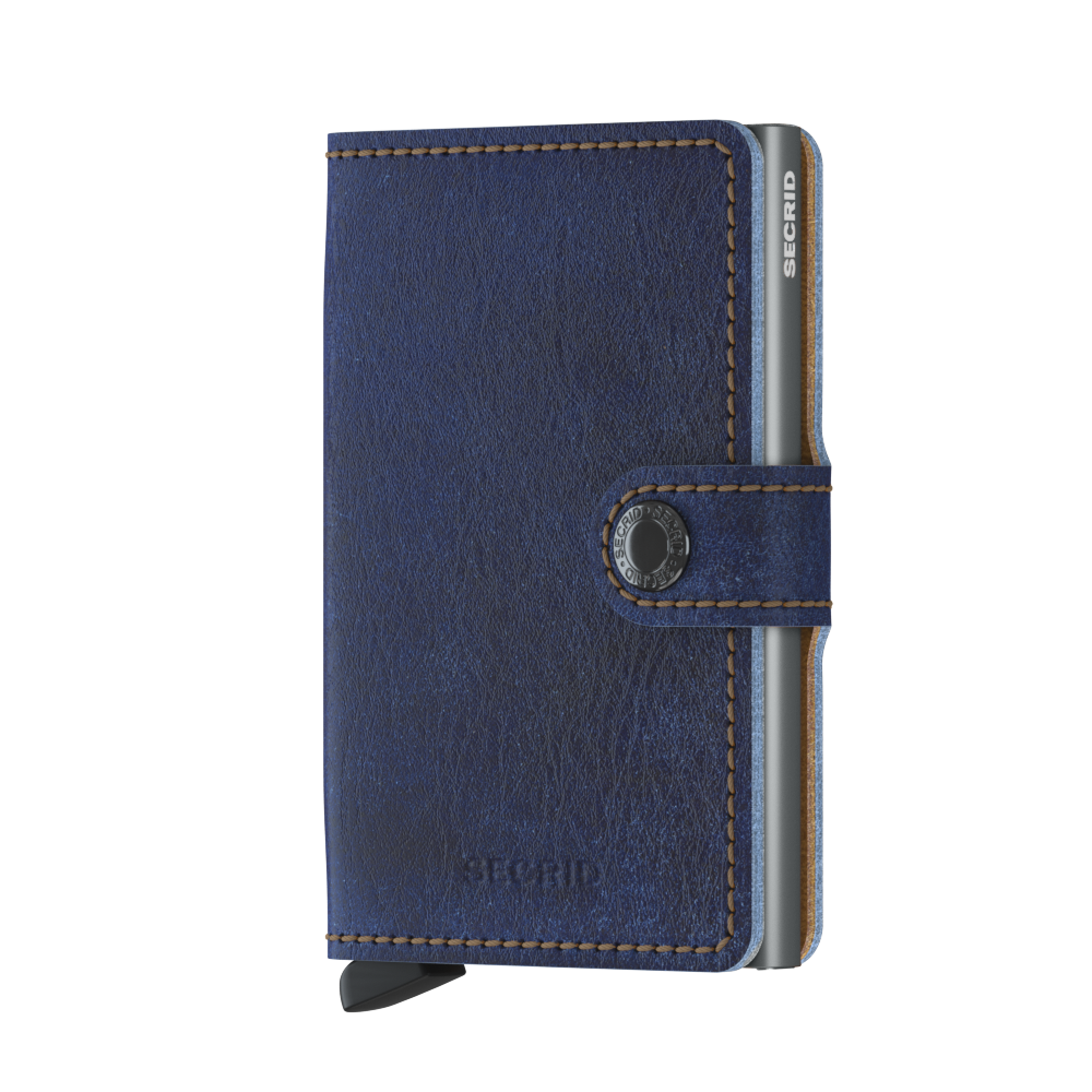SECRID Miniwallet Indigo 5 Titanium Leather RFID SC8091 - B & S Lyncris Jewellers