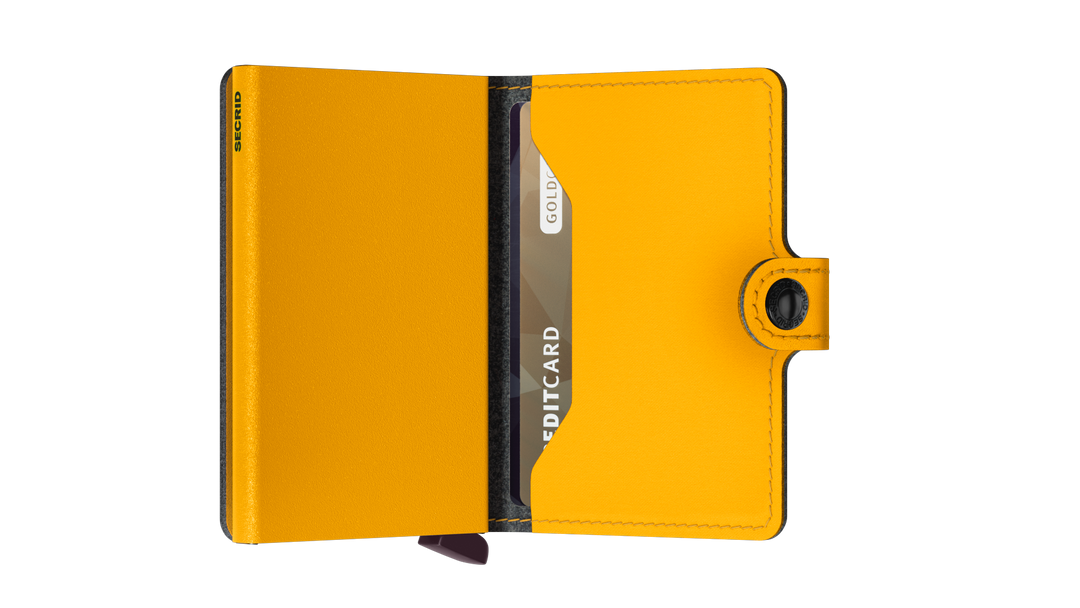SECRID Miniwallet Yard Powder Ochre RFID SC9313