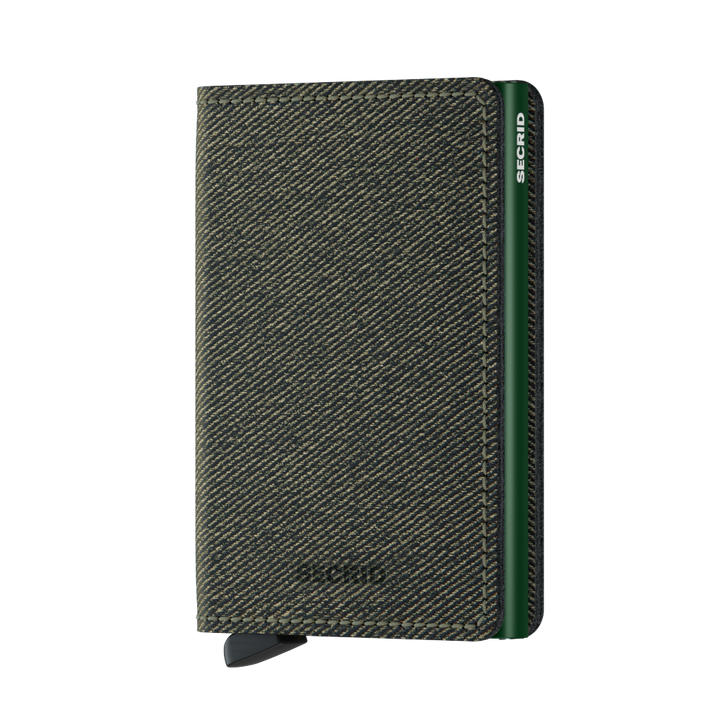 Slimwallet Twist Green RFID Wallet SC8572