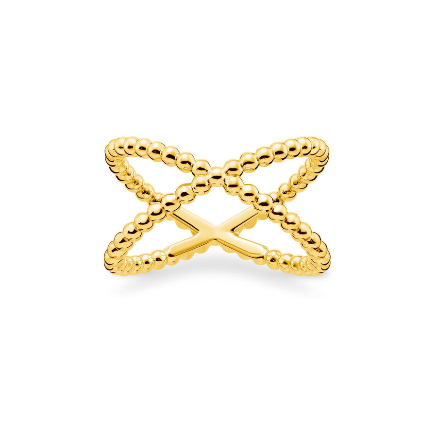 Thomas Sabo Ring "Dots" Gold | The Jewellery Boutique
