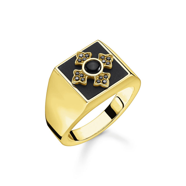 Thomas Sabo Ring Royalty Gold | The Jewellery Boutique