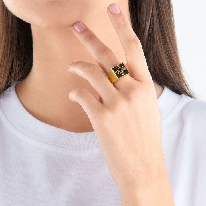 Thomas Sabo Ring Royalty Gold | The Jewellery Boutique