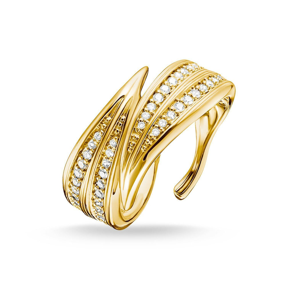 Thomas Sabo Ring Leaves Gold