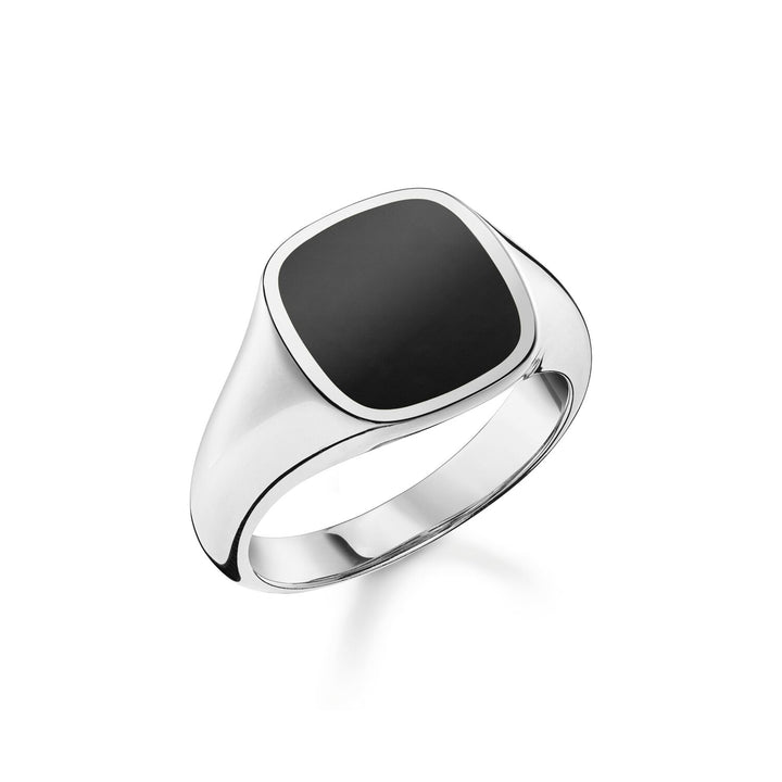Thomas Sabo Ring Classic Black Silver | The Jewellery Boutique