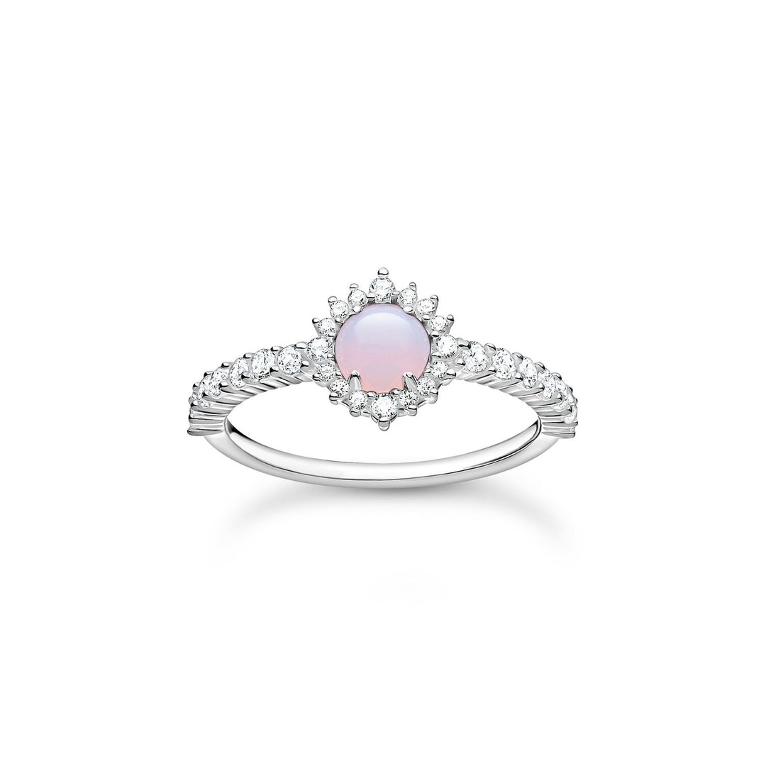Thomas Sabo Ring Pink Stone Silver | The Jewellery Boutique