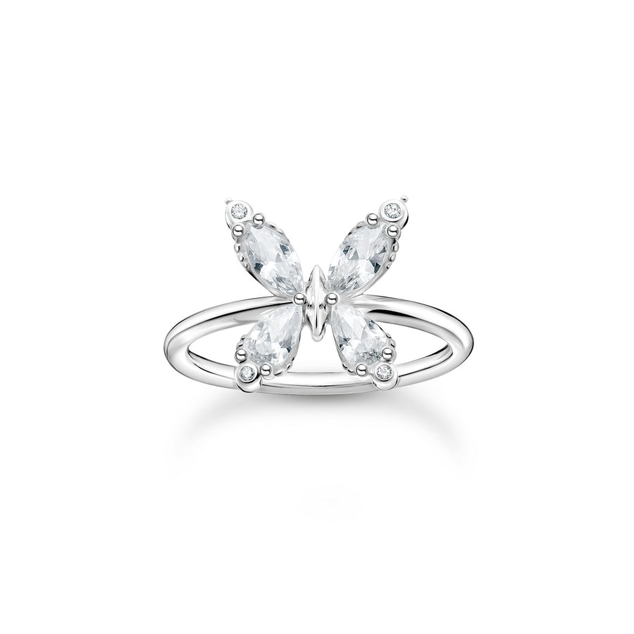 Thomas Sabo Ring Butterfly Silver | The Jewellery Boutique