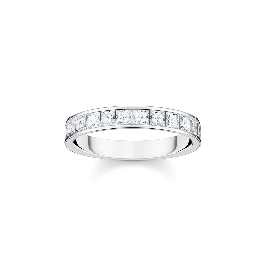 Thomas Sabo Ring white stones pavÃƒÂ© silver