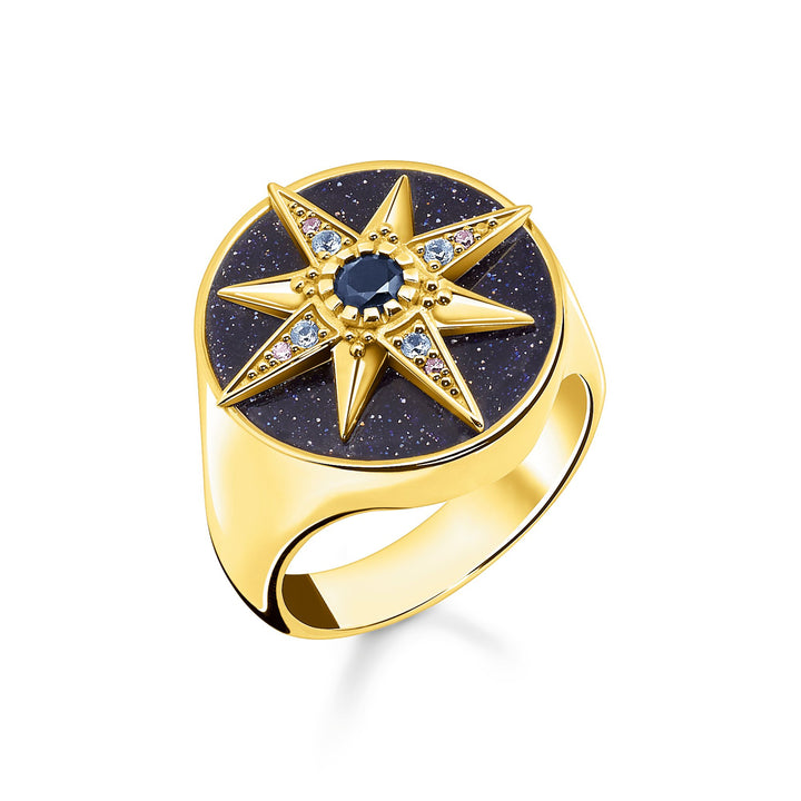 Ring royalty star colourful stones | The Jewellery Boutique