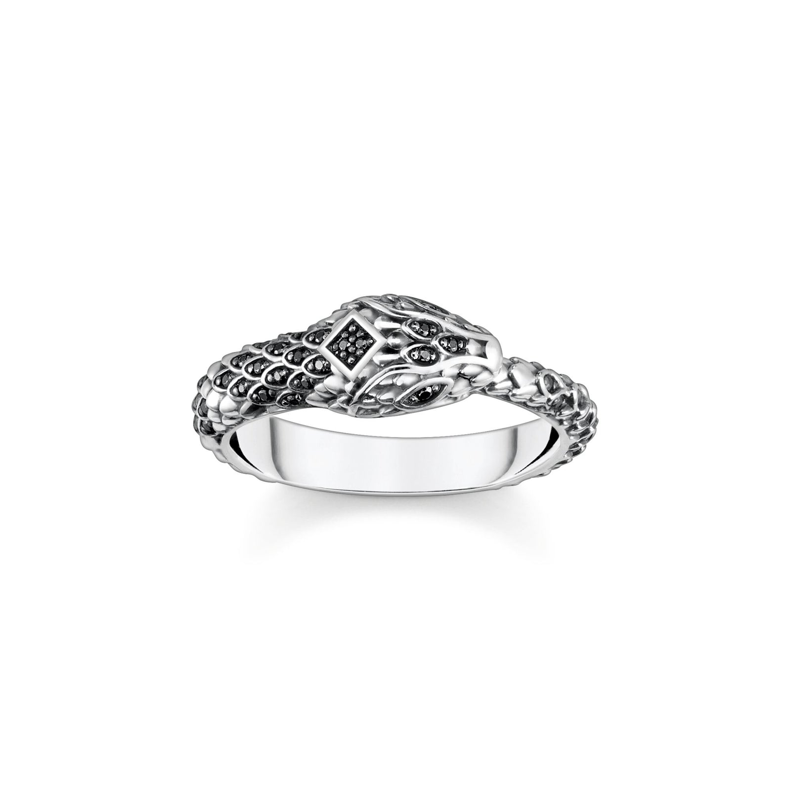 THOMAS SABO Ring blackened snake - B & S Lyncris Jewellers