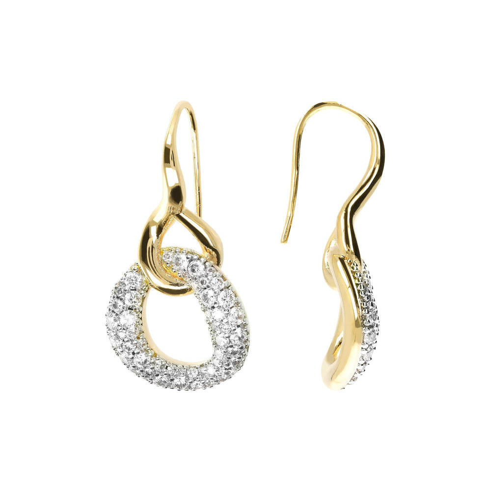 Bronzallure Moments of Light Golden Earrings| The Jewellery Boutique