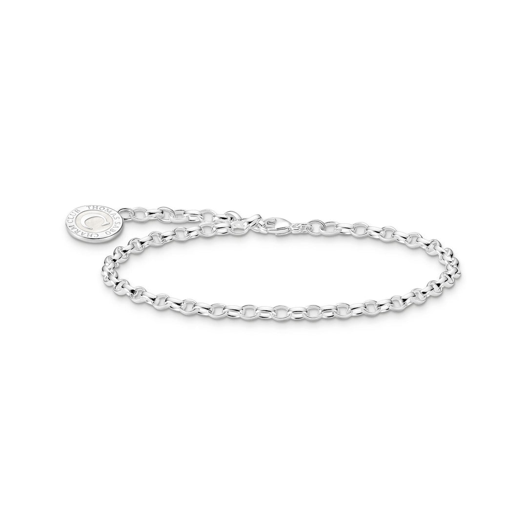 THOMAS SABO Charm Bracelet with Cold Enamel Silver