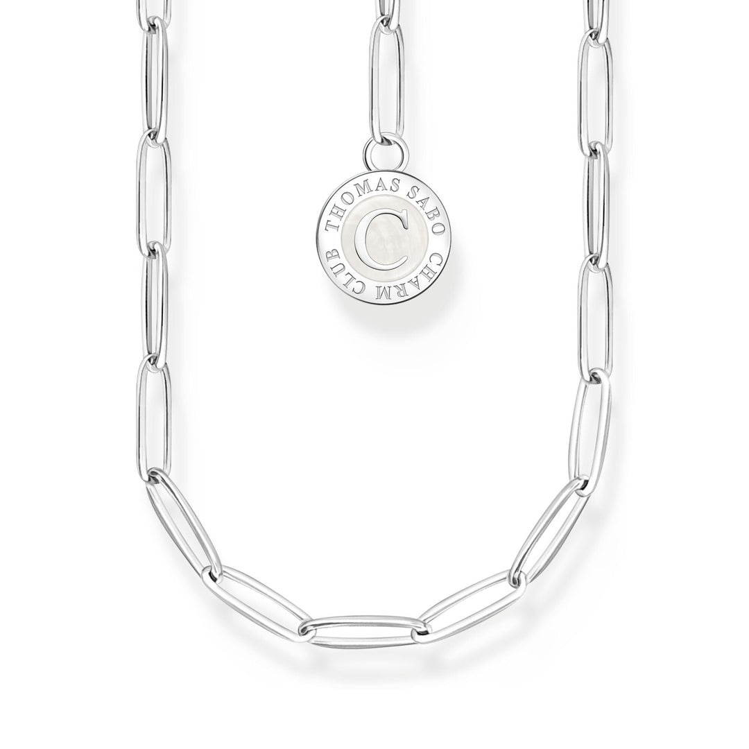 THOMAS SABO Member Charm Necklace with Charmista Disc Silver - B &amp; S Lyncris Jewellers