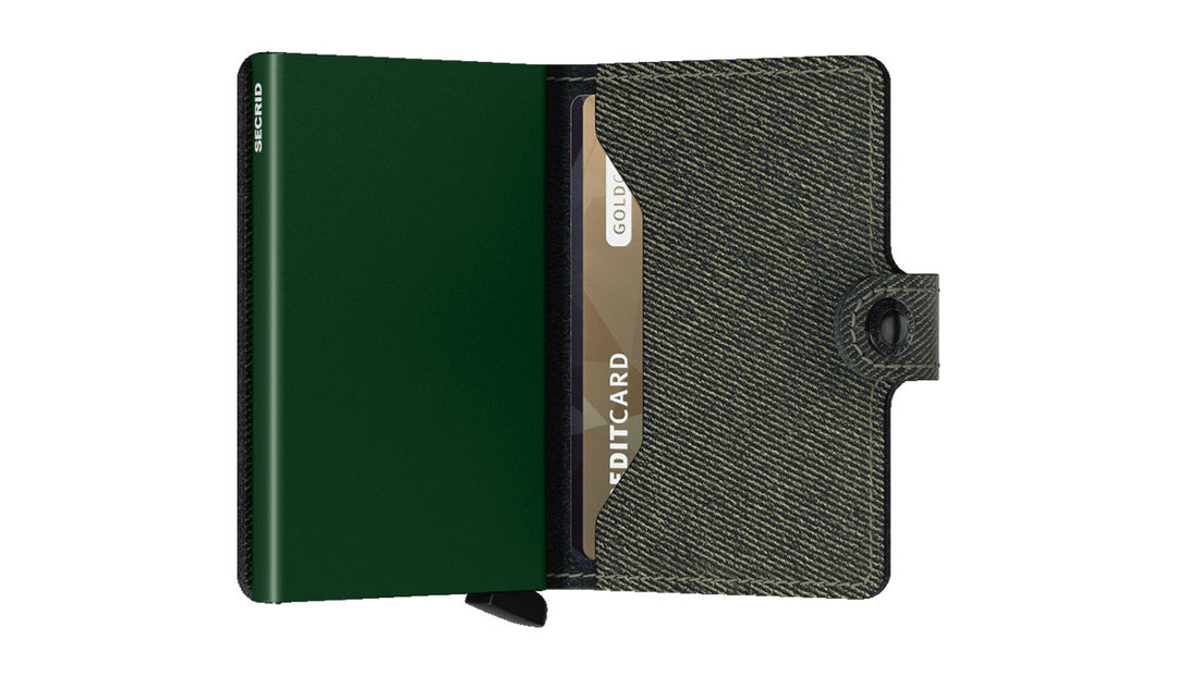 SECRID Miniwallet Twist Green Wallet RFID SC8565
