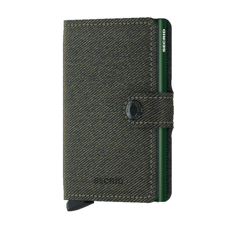 SECRID Miniwallet Twist Green Wallet RFID SC8565