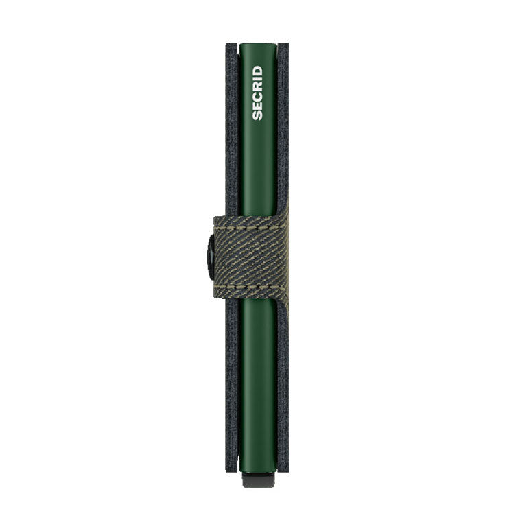 SECRID Miniwallet Twist Green Wallet RFID SC8565
